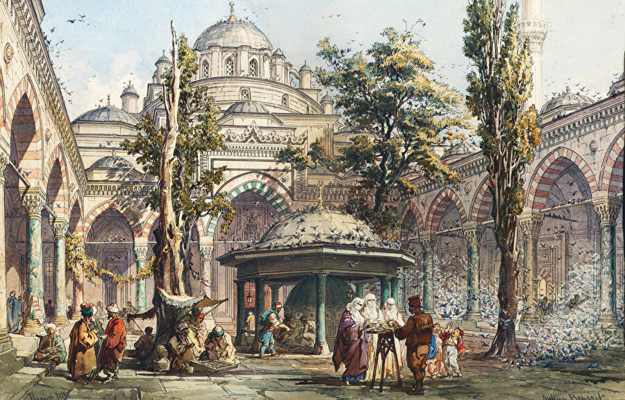 Vittorio Amadeo'nun Beyazıt Camii eseri