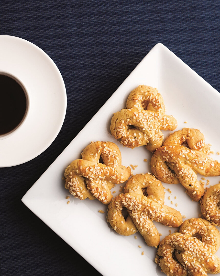 Mahlepli Tuzlu Kurabiye