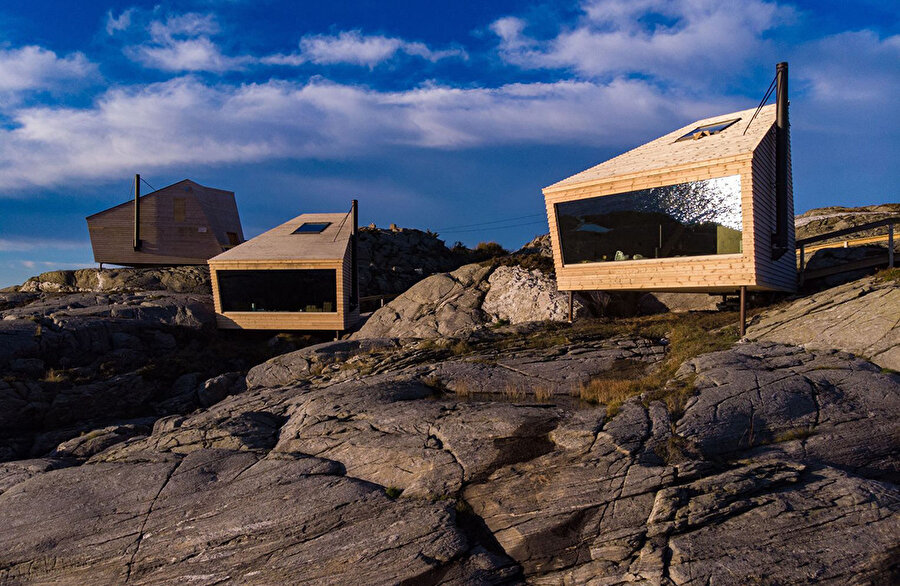 Kabinlerin formu, bölgenin sert rüzgarlarına ve iklimi koşullarına dayanacak şekilde tasarlanıyor.