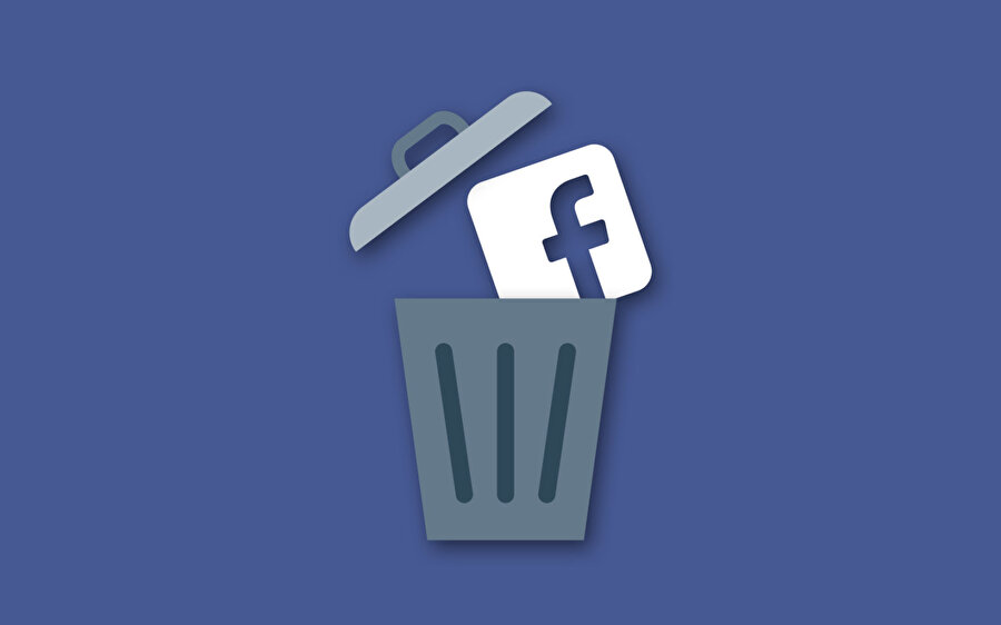 Veri gizliliği ihlali nedeniyle gündemden düşmeyen Facebook'u kalıcı olarak silebilirsiniz.