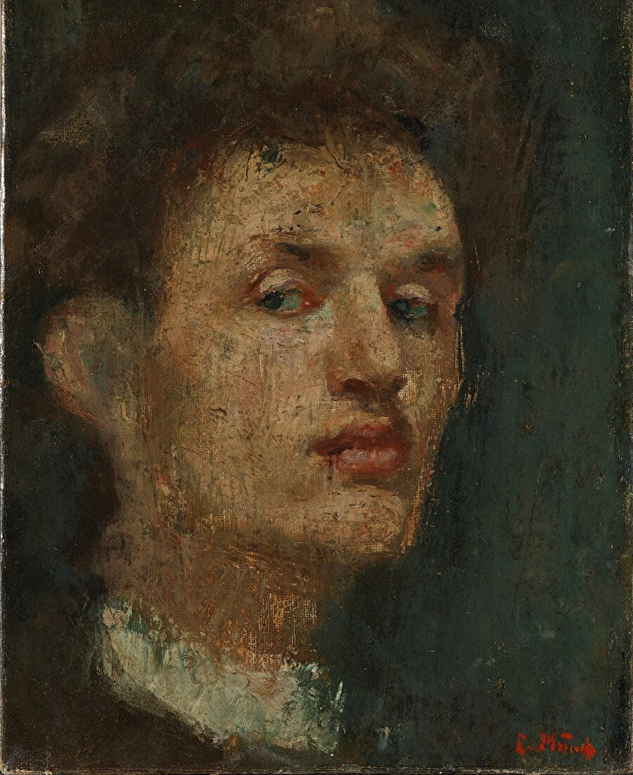 Otoporte (Self-portrait), 1886.
