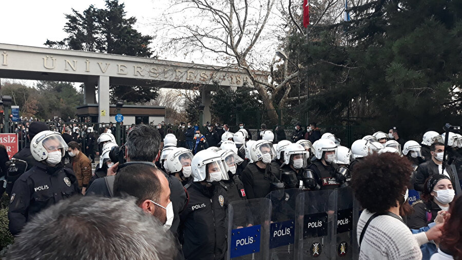 Boğaziçi Üniversitesi önündeki olaylar