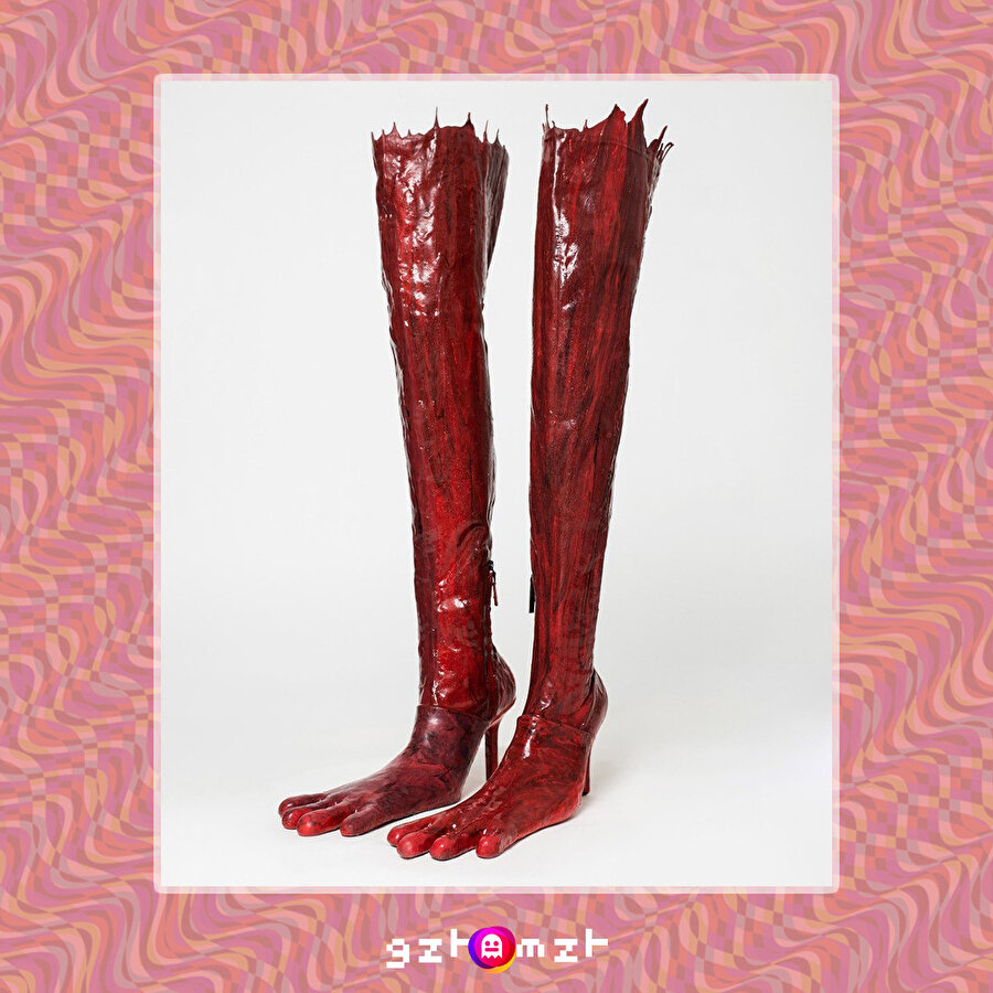 'Canavar ayağı' tasarımlı ayakkabılar 👹