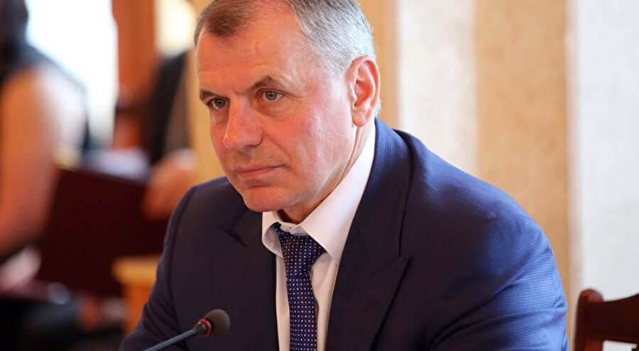 Kırım Parlamentosu Başkanı Vladimir Konstantinov.