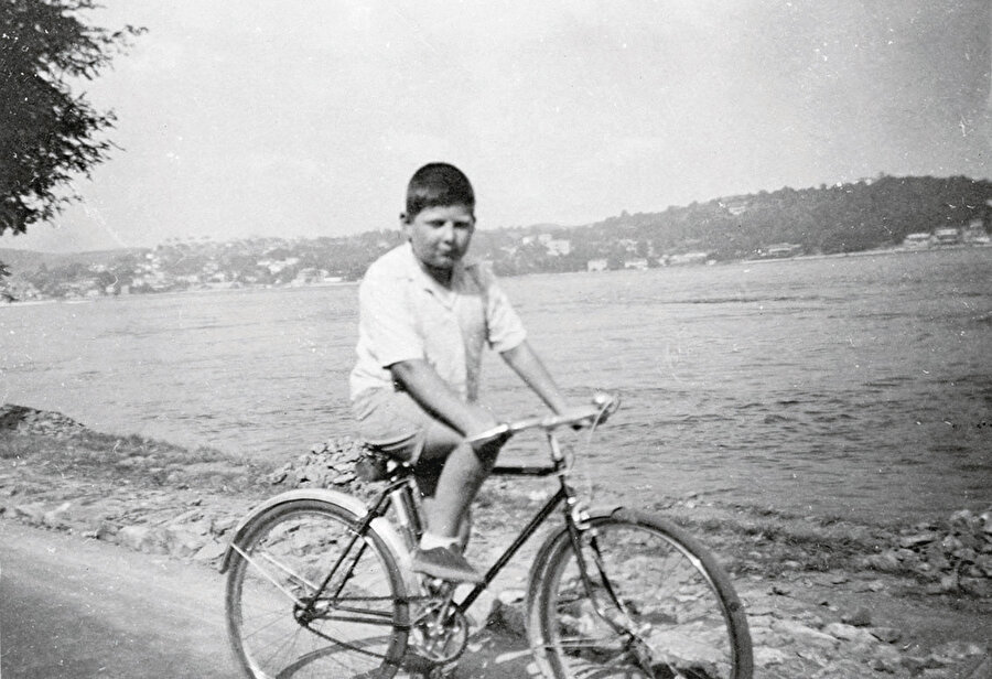 Sadettin Ökten bisikletiyle