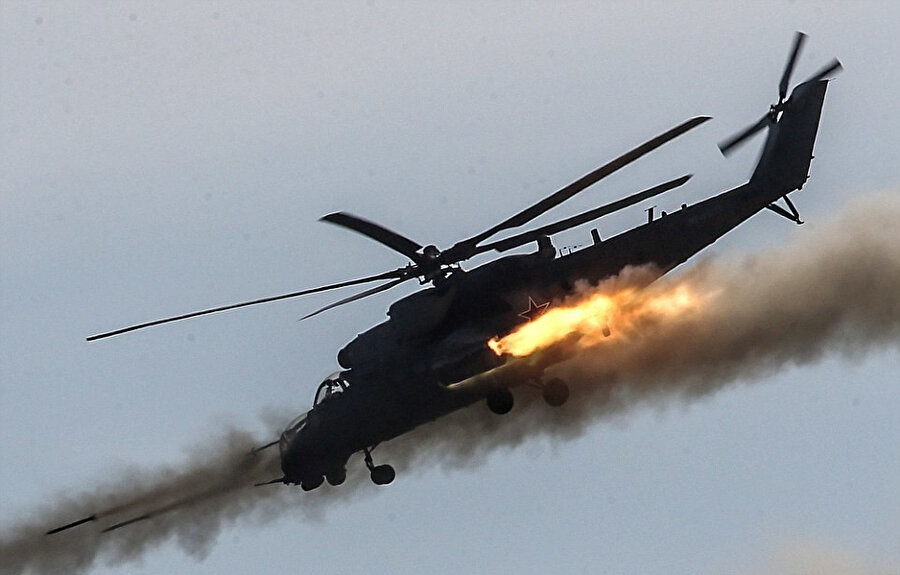 Rus Mi35 tipi helikopter - Arşiv