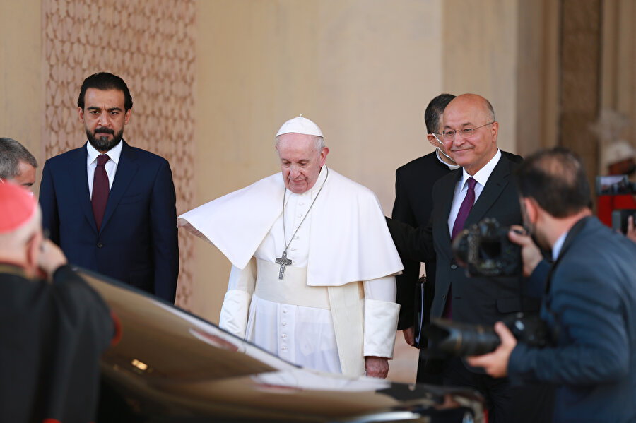 Papa Franciscus Bağdat’ta.