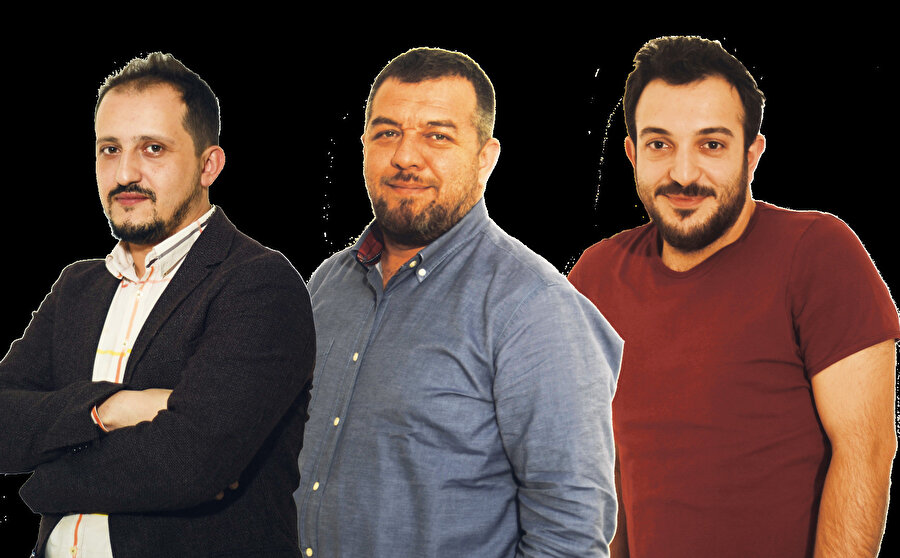 Furkan Çalışkan, İsmail Kılıçarslan, Yusuf Genç.