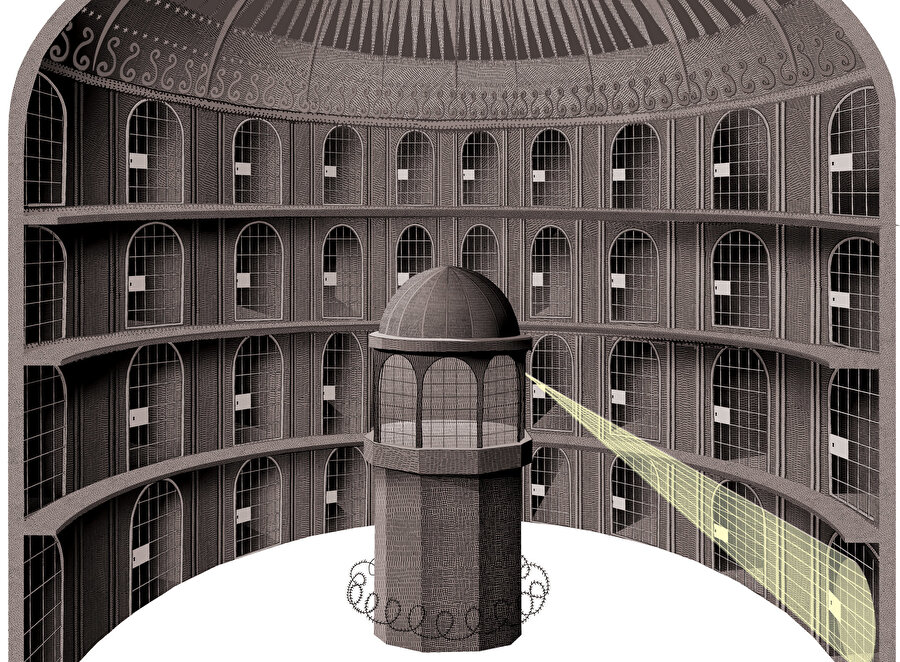 Kuleden çalışıyor göründüğüne seviniyor. Motive oluyor işine.