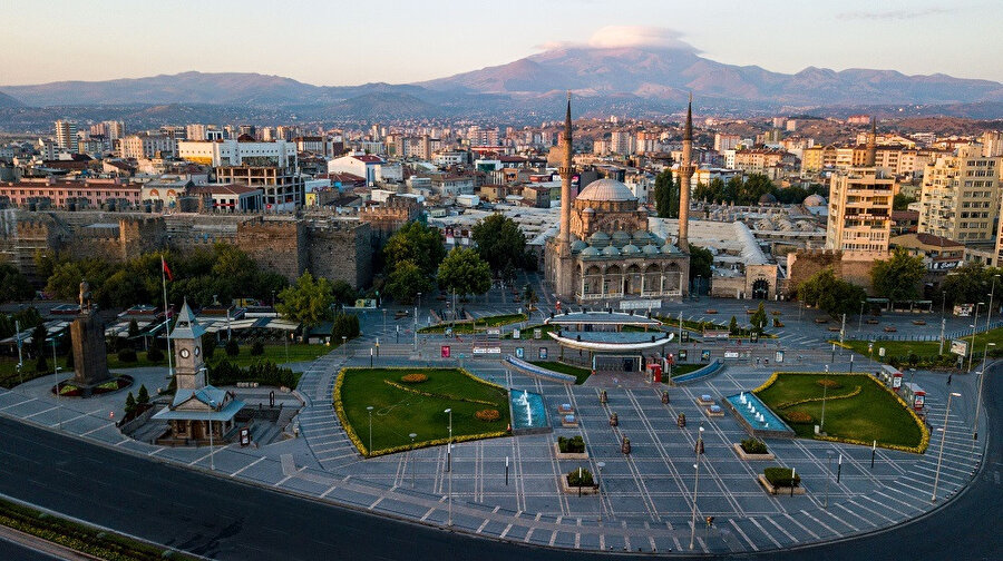 Kayseri-Panoramik Şehir.