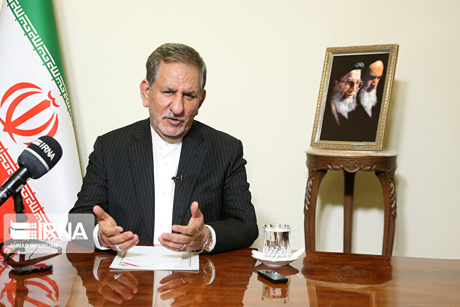 İran Cumhurbaşkanı Birinci Yardımcısı İshak Cihangiri.