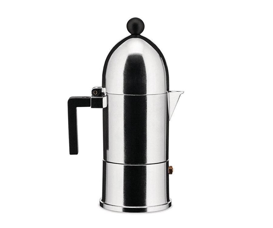 Alessi için La Cupola, espresso makinası, 1988.