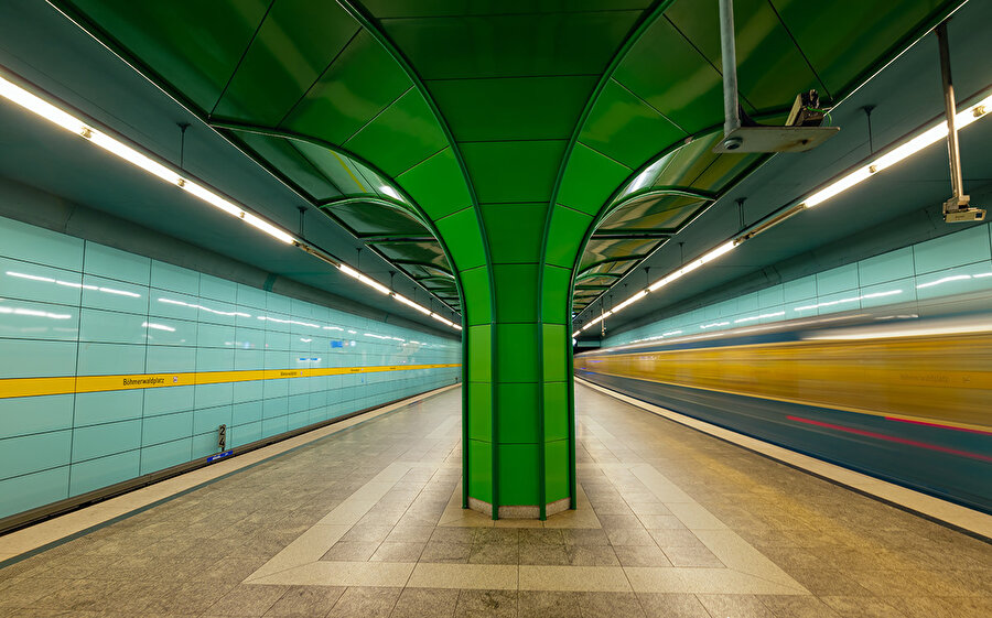 Böhmerwaldplatz istasyonu.