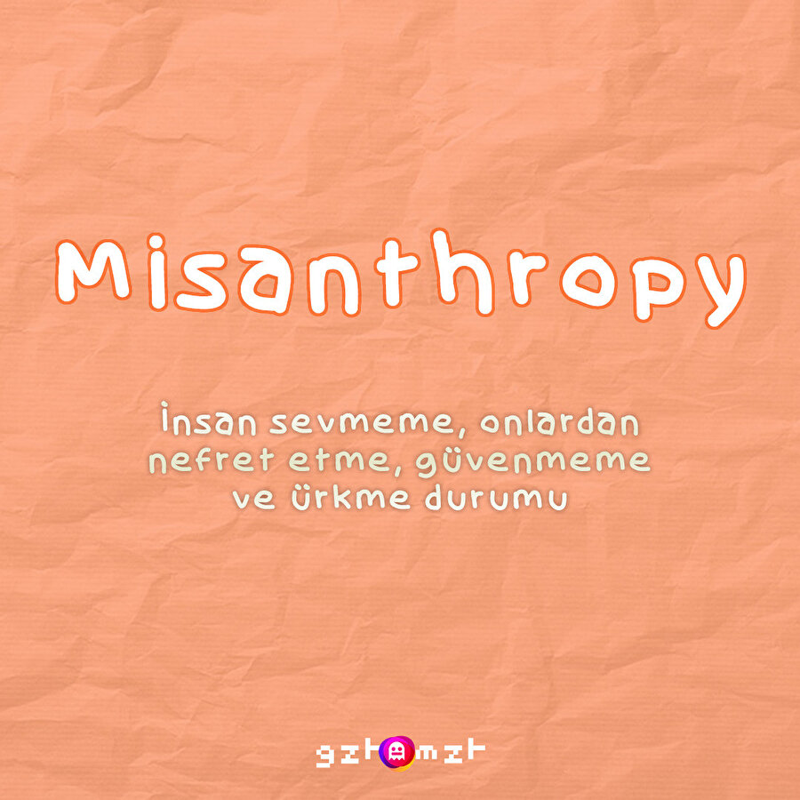 Hangimiz daha 'misanthropist' tartışmayalım istersen