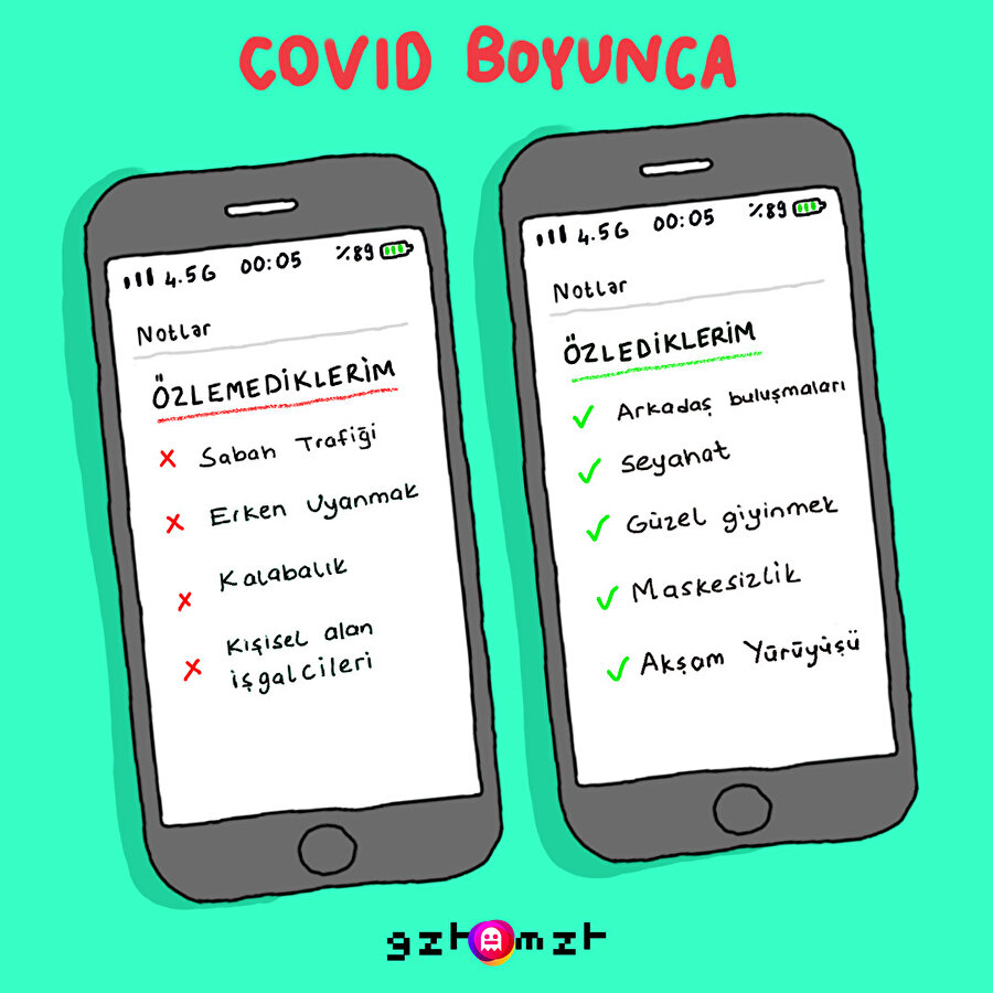 Mutasyonlu virüs 'özlediklerim' listesini ikiye katlamasa bari 😔