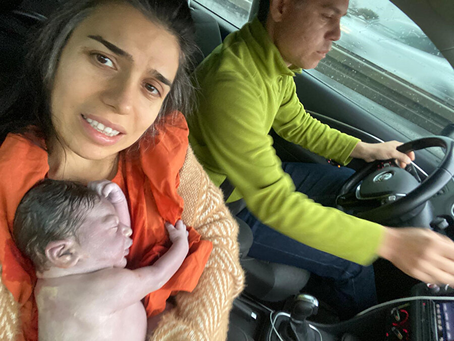 Seda-Deniz Giray çiftinin çocukları Avrasya Tüneli'nde doğdu