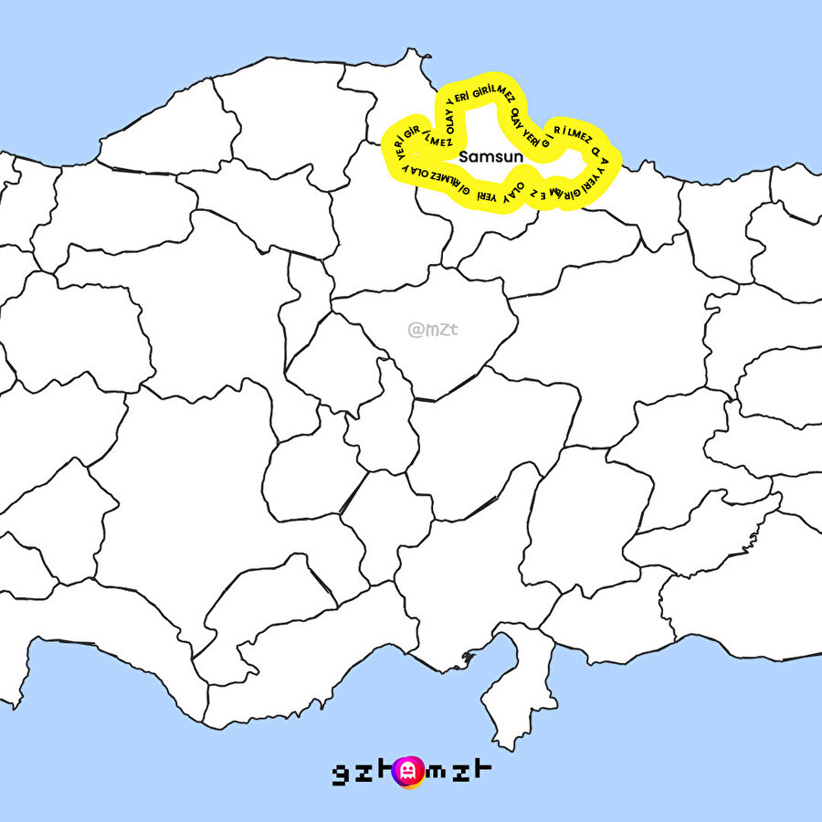 Mezarlıklar dışında tüm şehir kırmızıya dönen Samsun için önerimizdir
