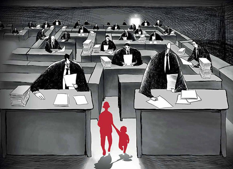 Bürokrasiyi bu hâliyle bir yere koymakta güçlük çekiyorum. 