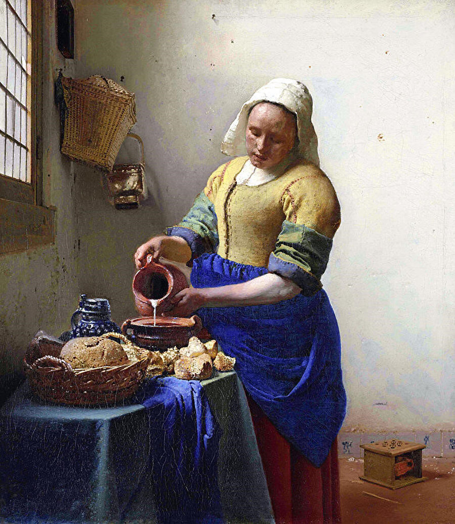 The Milkmaid, Johannes Vermeer.