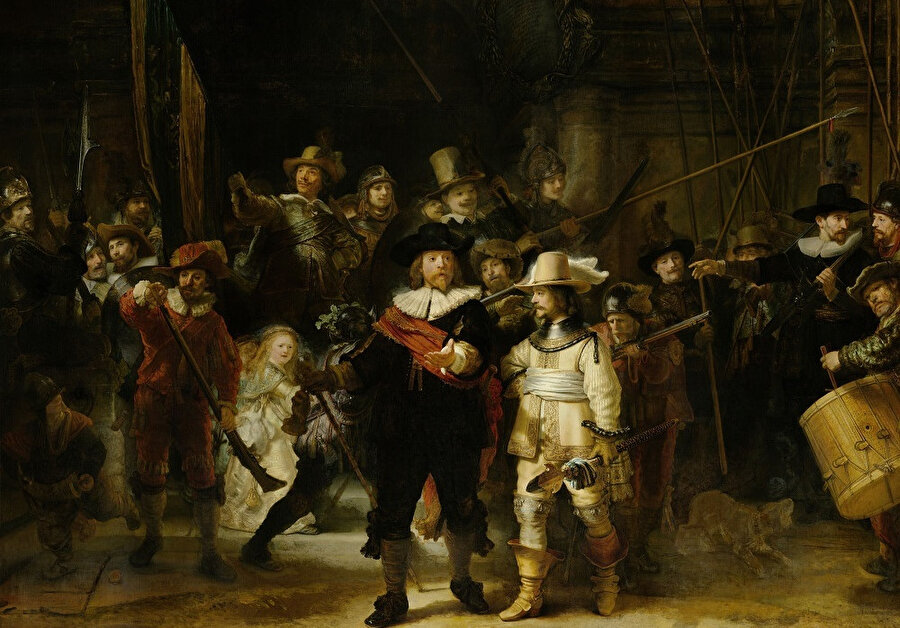 The Night Watch, Rembrandt van Rijn.