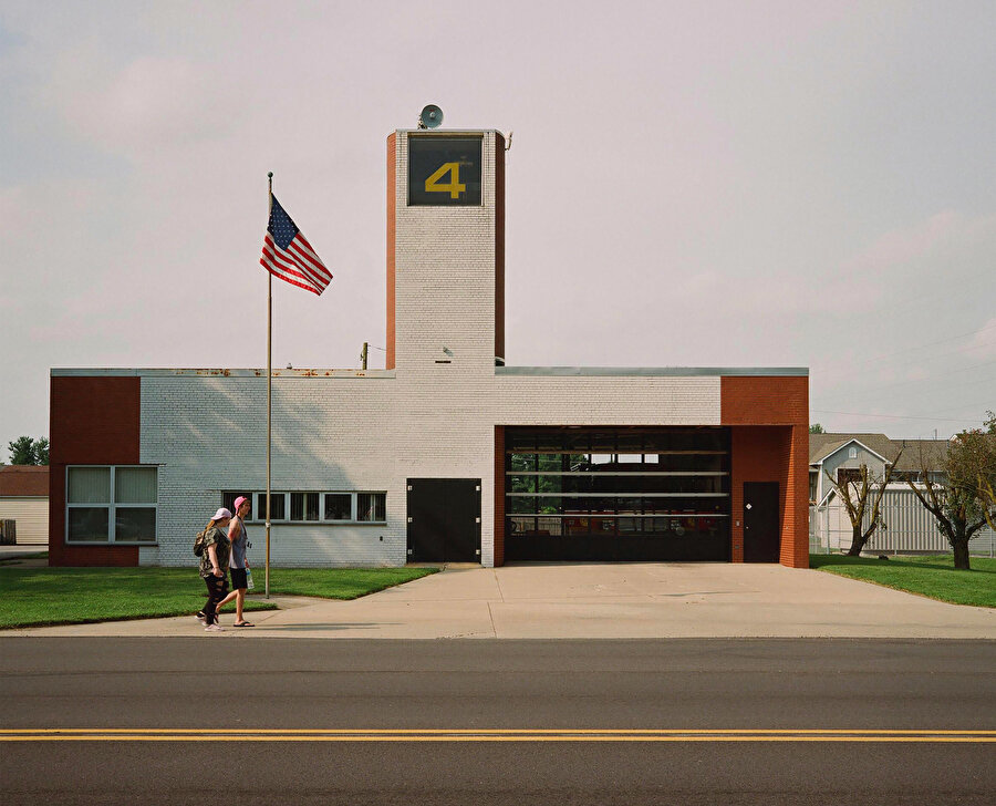 İtfaiye İstasyonu, Columbus, ABD.