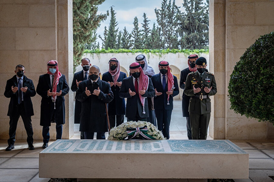 Ürdün Kralı 2. Abdullah ile Prens Hamza siyasi krizin ardından ilk kez yan yana.