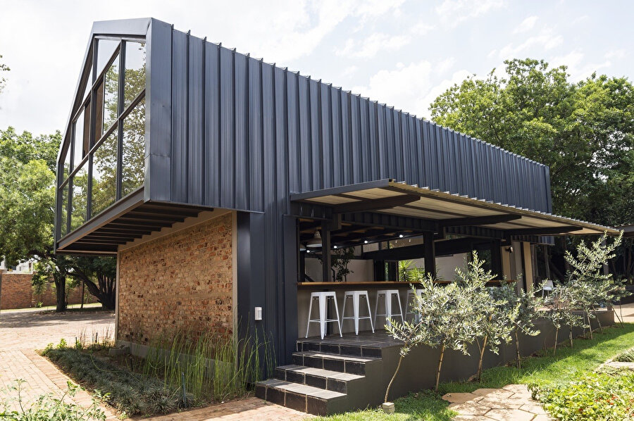 Nadine Engelbrecht Mimarlık Ofisi’nin tasarladığı Create Kafe.