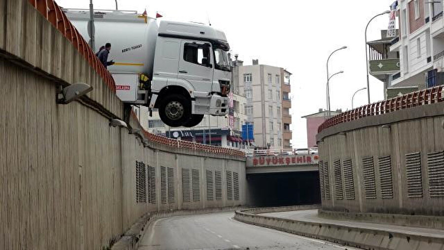 Kaza yerinden fotoğraf