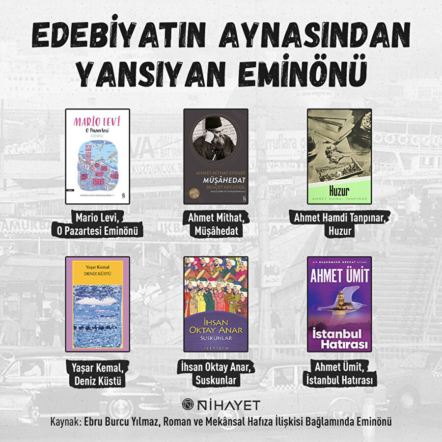 Edebiyatın aynasından yansıyan Eminönü