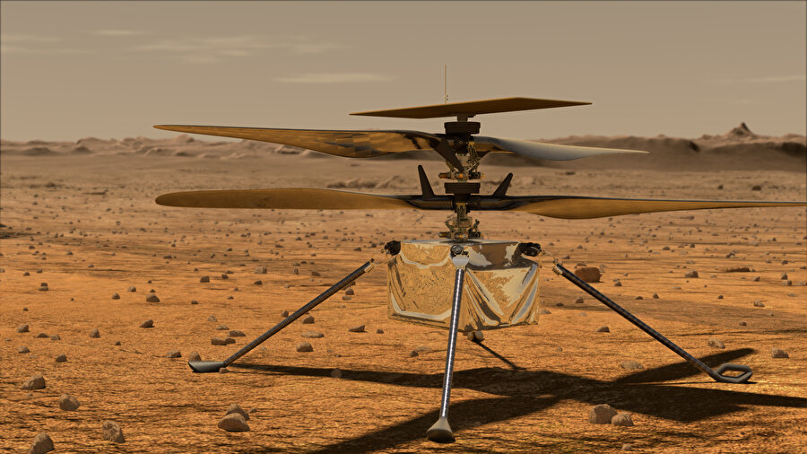 Minyatür helikopter Ingenuity
