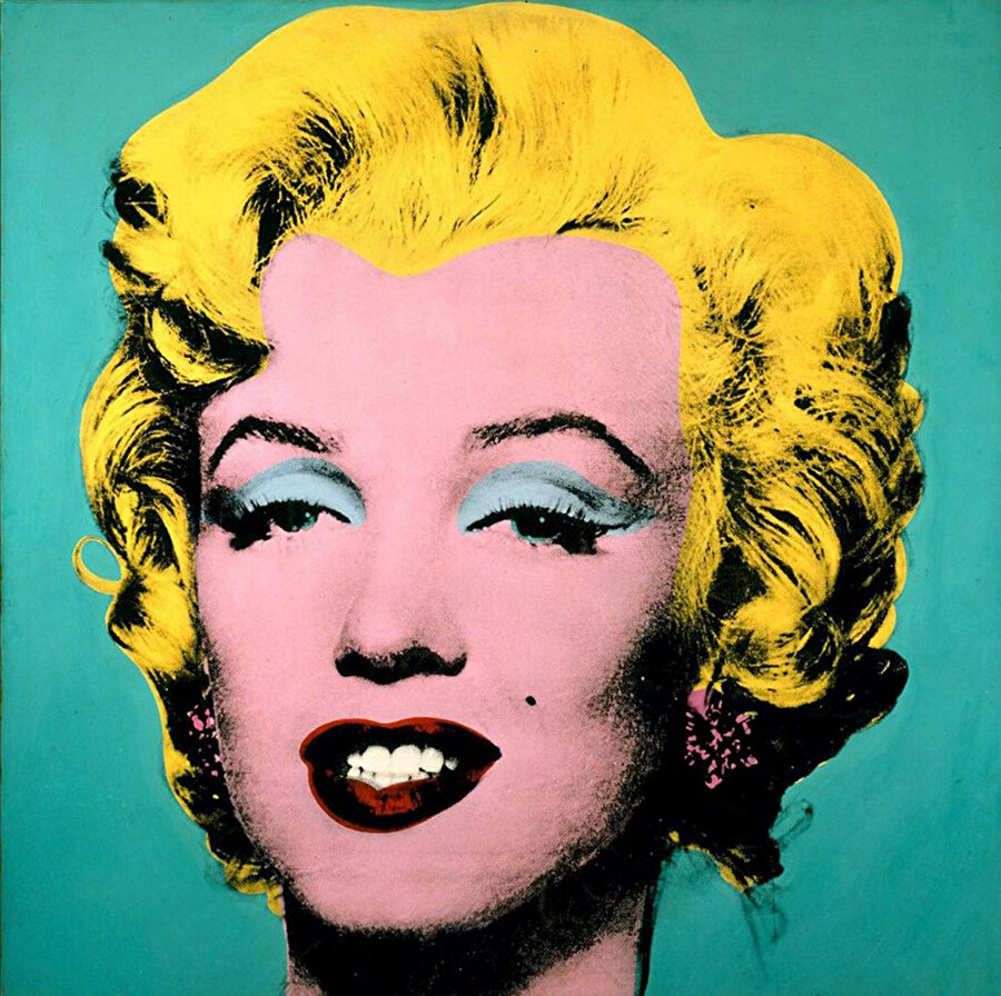 Andy Warhol, Turquoise Marilyn, 1964.