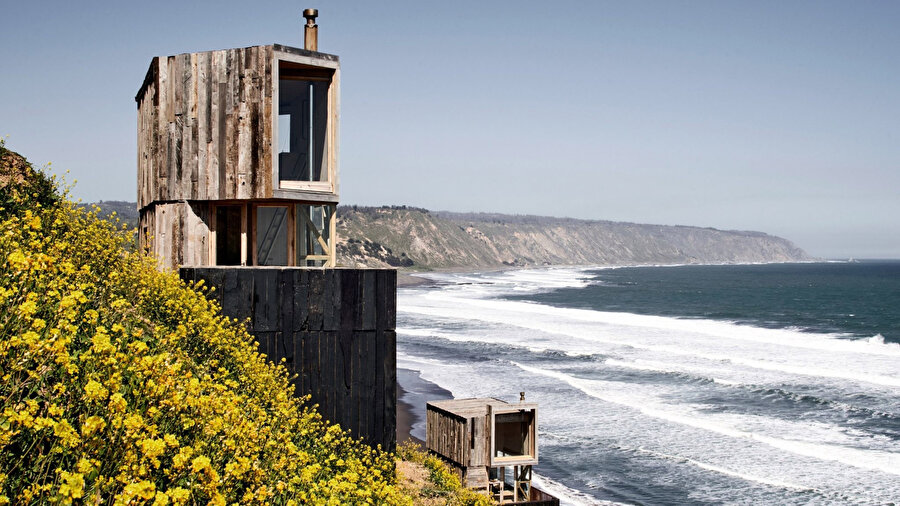 La Loica ve La Tagua kabinleri.