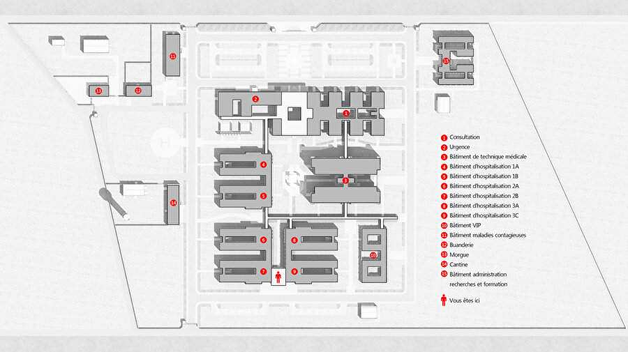 Ana yerleşim planı.