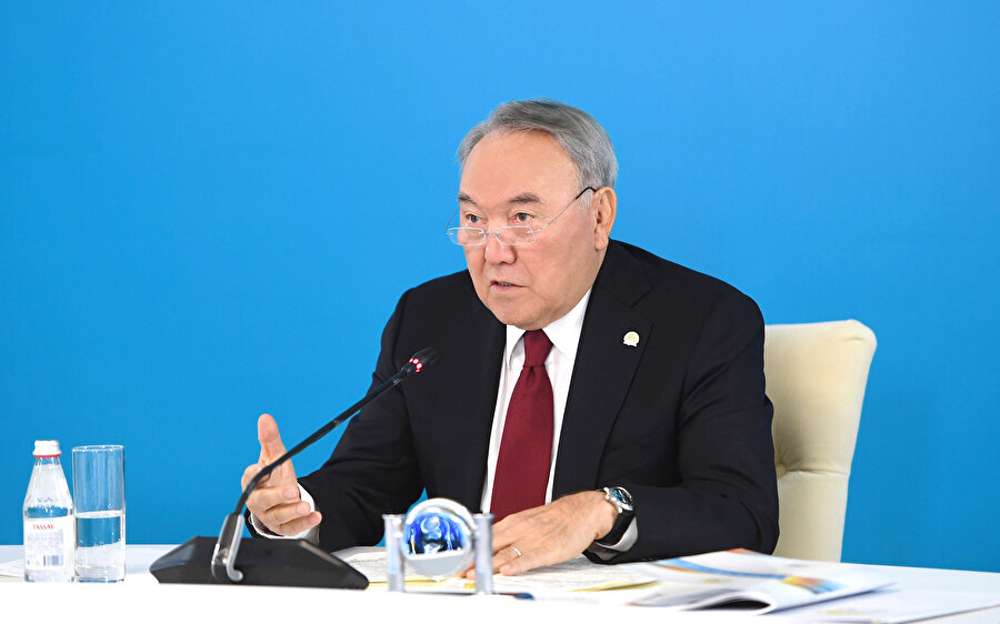 Kazakistan'ın Kurucu Cumhurbaşkanı Nursultan Nazarbayev.