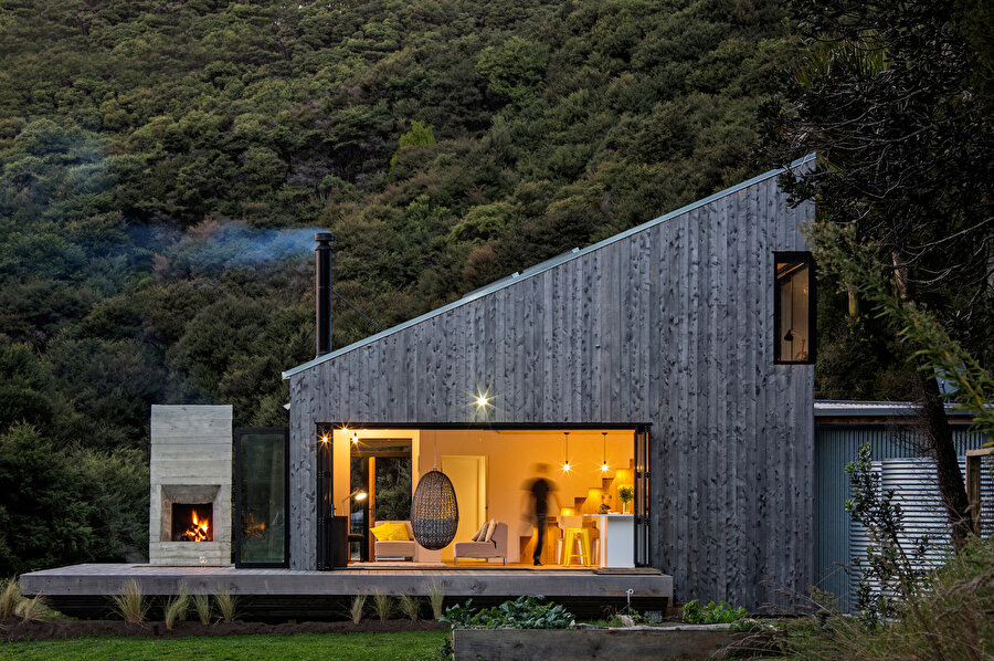 Back Country Evi, Yeni Zelanda.