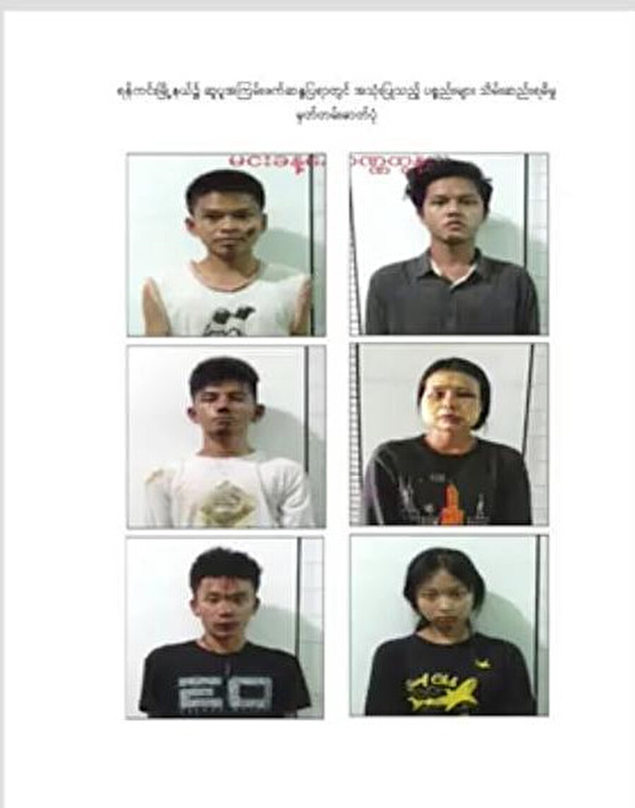 Myanmar ordusunca gözaltına alınan yaklaşık 2 bin 700 kişinin nerede tutulduğunu bilinmiyor.
