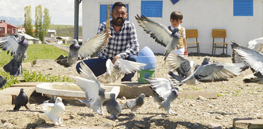 Güvercinleri için servet ödedi: İki dönüm arazi alıp 350 bin TL harcadı