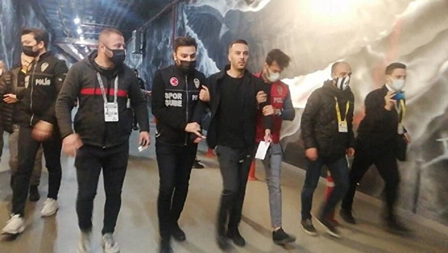 Hakan Korkmaz polis merkezine götürüldü