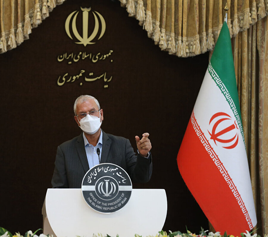 İran Hükümet Sözcüsü Ali Rebii.