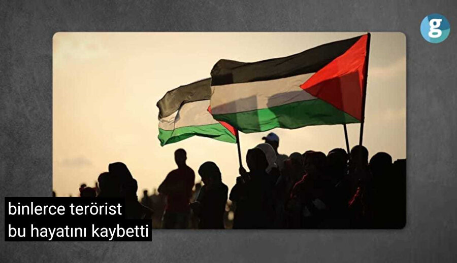 'Binlerce Filistinli' ifadesi 'binlerce terörist' olarak çevrildi