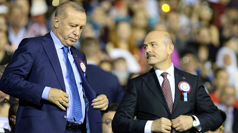 Cumhurbaşkanı Erdoğan, İçişleri Bakanı Süleyman Soylu