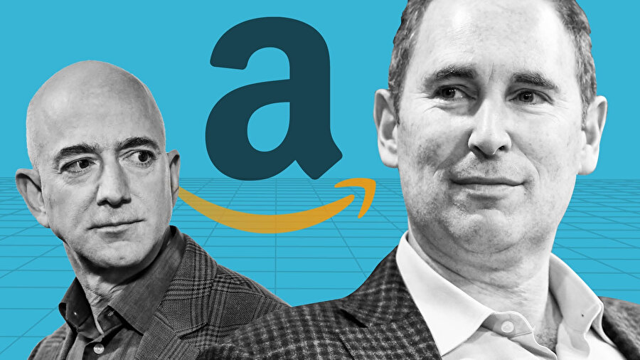 Jeff Bezos ve Andy Jassy - Arşiv