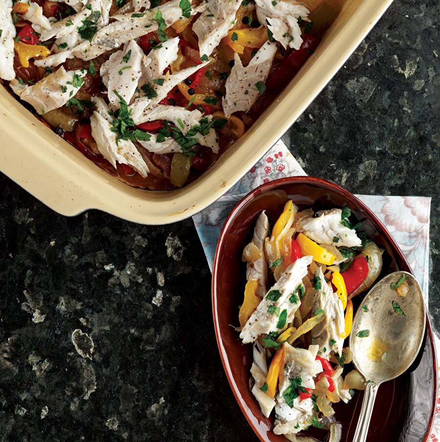 Fırında Ekşili Levrek tarifi