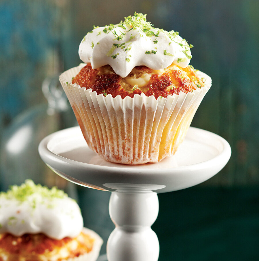 Misket Limonlu Cupcake tarifi