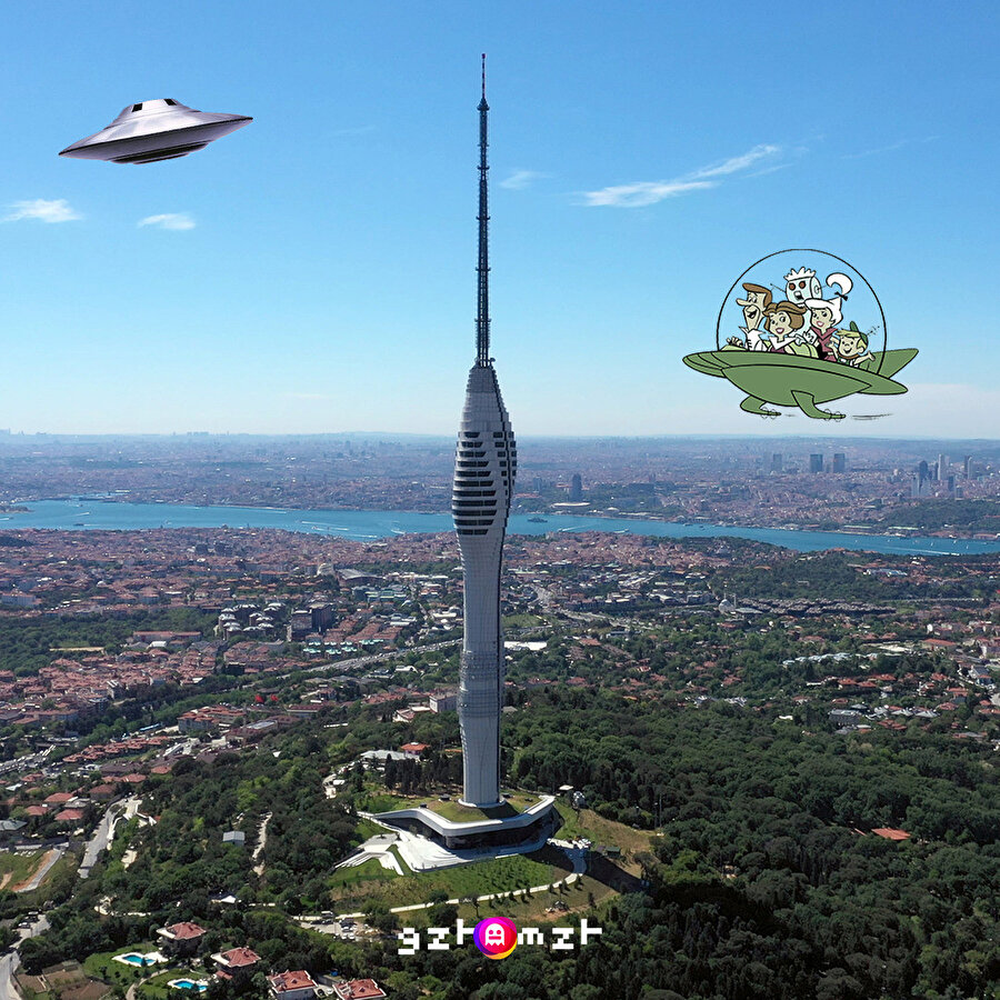 ​Çamlıca Kulesi'nin ilk ziyaretçileri 🛸