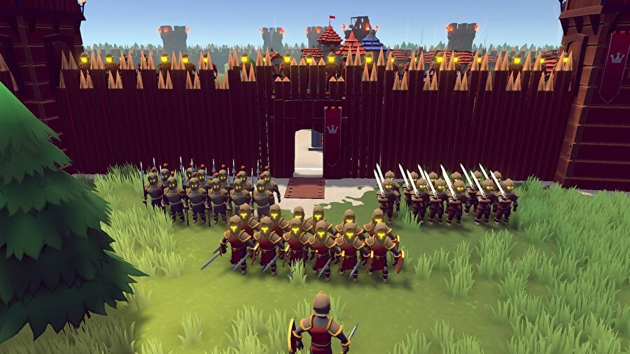  Fantastik bir dünyada inşa ettiğin kaleni korumayı konu alan bir oyun.