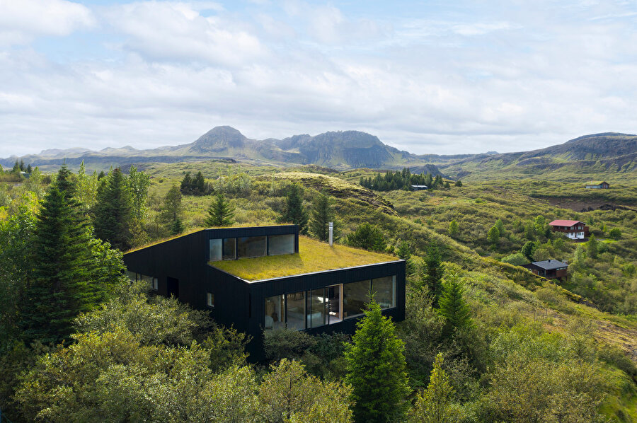 Thingvallavatn Tatil Evi, İzlanda.