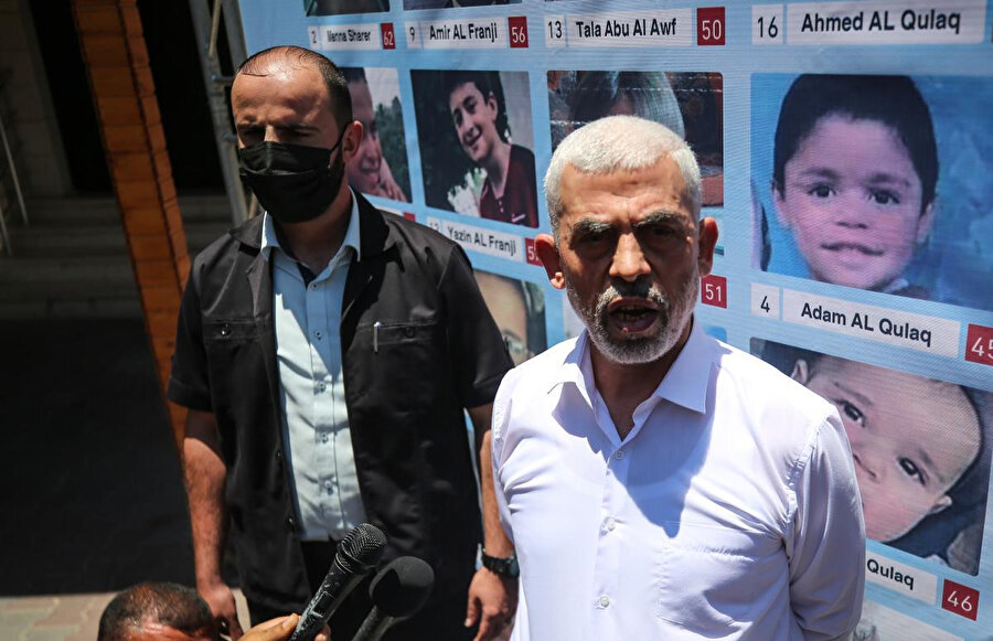 Hamas Gazze Sorumlusu Yahya Sinvar. 