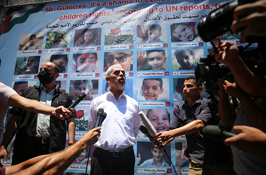 Hamas Gazze Sorumlusu Yahya Sinvar, BM temsilcisi ile yaptığı görüşme sonrası Gazze'deki insani durumun çözüleceğine dair hiçbir gelişme olmadığını ifade etti.