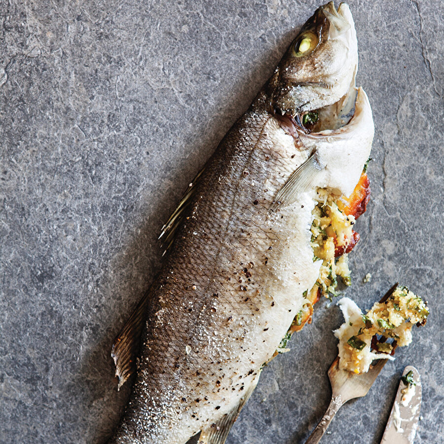 Levrek Dolması tarifi